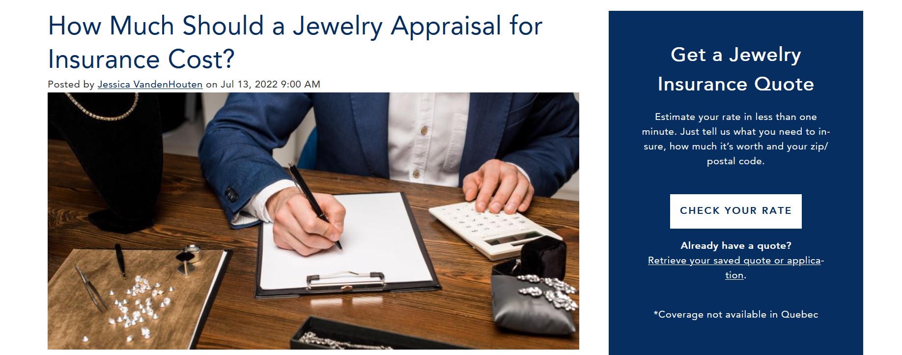 Jewelry Insurance: Why It’s Essential and How to Choose the Right Policy